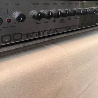 VINTAGE MARSHALL 25/50 JUBILEE 3530 BASS AMP HEAD image 9