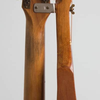 Knutsen 10 String Harp Guitar, c. 1915, black gig bag case. image 6