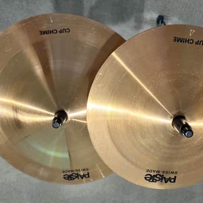 Paiste 5pc 2002 Cup Chime Cymbal Set (#1, 2, 4, 6, 7) with tree holder image 6
