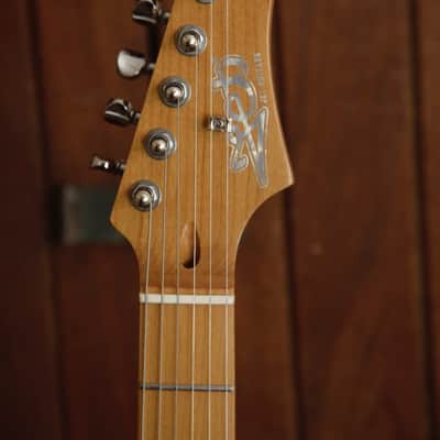 Jet Guitars JS-300-SFG Sea Foam Green Electric Guitar image 4