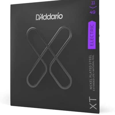 D'Addario XTE1149  Electric Guitar Strings XT Nickel, Medium 11-49 image 4