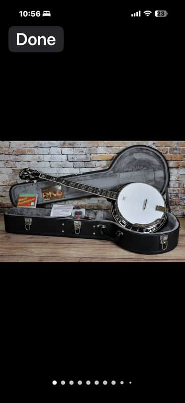 Washburn B16 5 string bluegrass banjo image 1