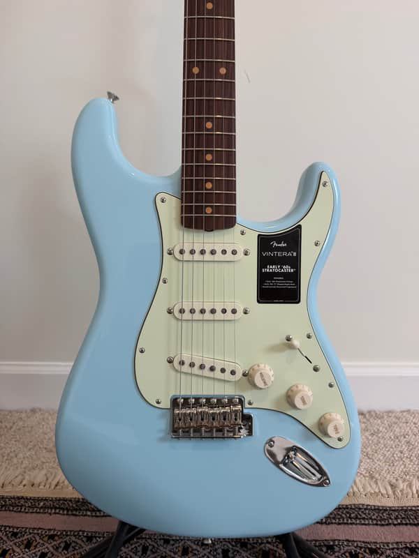 Fender Vintera III Early '60s Stratocaster 2026 - Present - Sonic Blue image 1