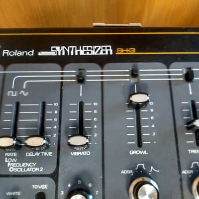 Roland Sh-3 Analog Synthesizer Late 70's to 81 Black image 1