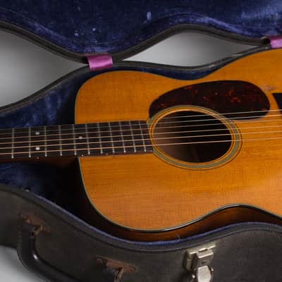 C. F. Martin  000-18 Flat Top Acoustic Guitar (1957), ser. #158451, period black hard shell case. image 15