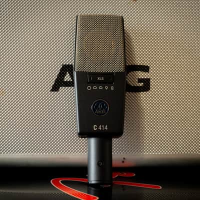 AKG C414 XLS Large Diaphragm Multipattern Condenser Microphone 2010s - Black image 5