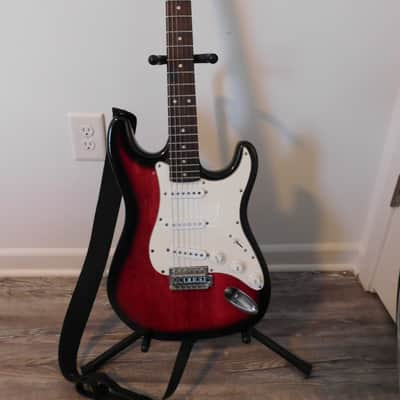 Kona Stratocaster Red Sunburst image 2