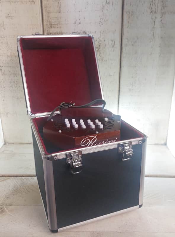 Immagine Rossini 30 key Anglo concertina & hard case - 1