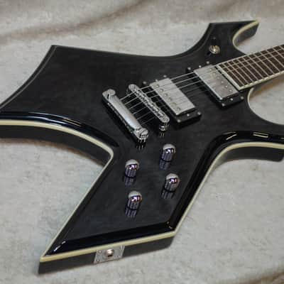 B.C. Rich Mk5 Warlock MK5-WL-BK Electric Guitar in gloss black (0997) image 1