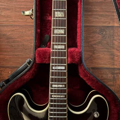 Guild Starfire IV SF 4D 1981 USA vintage with factory DiMarzio pickups OG plush hardshell case image 14