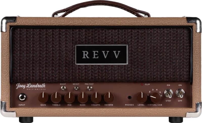 Revv Amplification Joey Landreth Signature D20 JL Head in Brown