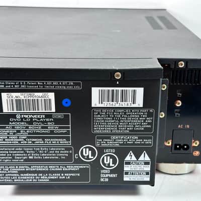 Pioneer ELITE (DVL-90 LD) CD/DVD/LaserDisc Player image 9