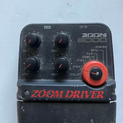 Zoom Driver 5000 Distortion Overdrive Rare Vintage Guitar Effect Pedal MIJ Japan image 2