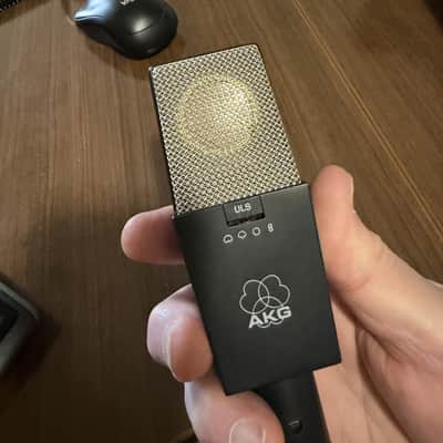 AKG C414 B ULS Large Diaphragm Multipattern Condenser Microphone 1990s - Black image 4