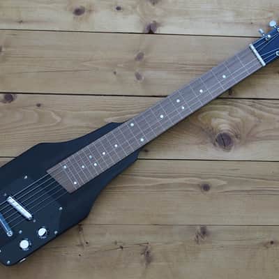 Woodsville Chicago 51 Lap Steel - Black, with Padded Gig Bag image 2