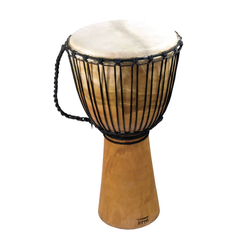 Terré Standard-Djembe Natural H: 50cm x23-25cm, B-Stock - Djembe image 1