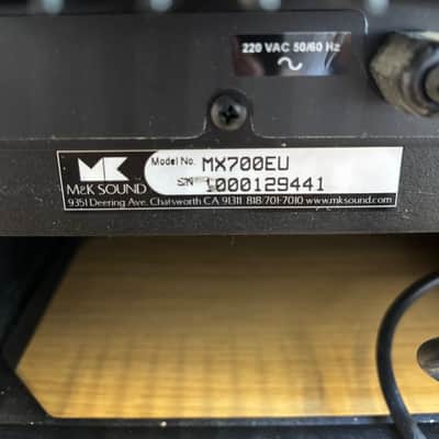 Immagine Miller & Kreisel MX-700 2000 - Black - 2