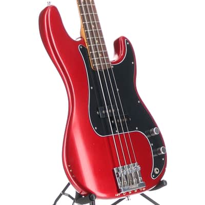 Fender Nate Mendel P Bass, Rosewood Fingerboard, Candy Apple Red (RC3) (41345) image 3