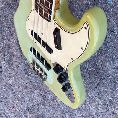 Fender Jazz Bass 1969 - Sonic Blu RARE Custom Color image 4