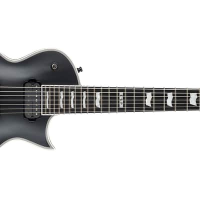 ESP E-II Eclipse-7 Evertune Black Satin image 2