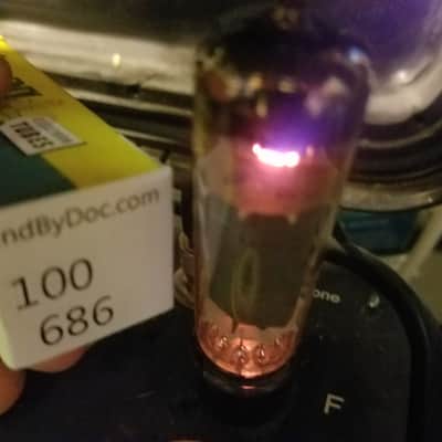 Amperex EL84 6BQ5 D getter tNOS AT1000 TESTED Vacuum Tube Philips Heerlen Holland beam power pentode 1954-1958 image 3