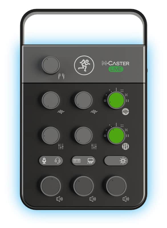 Mackie M Caster Live Steaming Podcasting Portable Smartphone/USB FX Mixer image 1