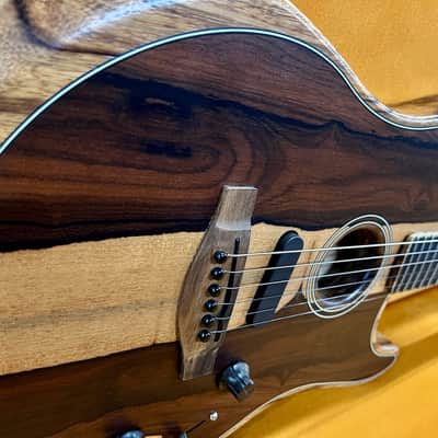 Fender Limited Edition American Acoustasonic Stratocaster 2020 - Exotic Ziricote image 8