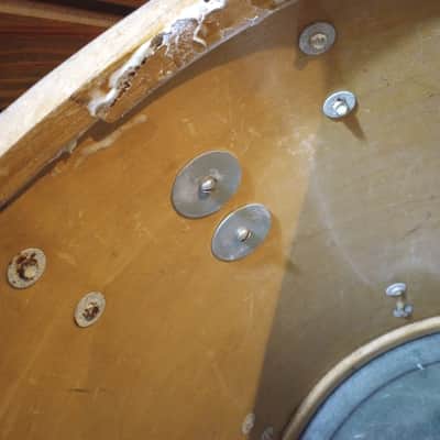 Ludwig 16x16 Floor Tom 1970's - Black Wrap image 17