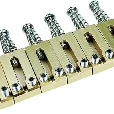 6PCS 10.8mm Guitar Bridge Saddles – Brass Tremolo Bridges Saddle for Telecaster Tele TL Stratocaster Strat ST Style Electric Guitar Replacement (10.8MM) image 4