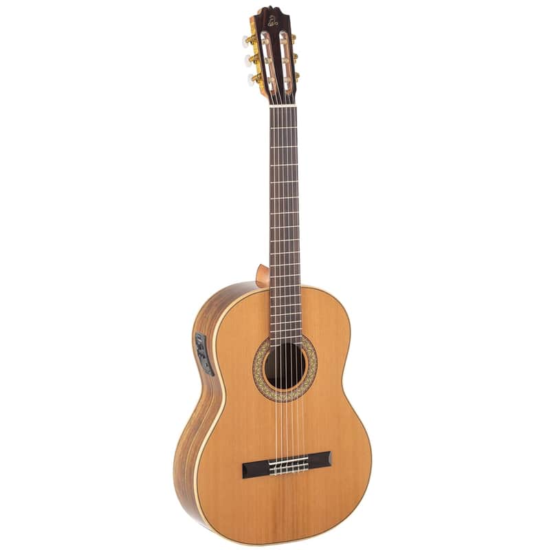 Admira A8 acoustic-electric classical nylon string guitar MADE in SPAIN with solid cedar top, Electrified series image 1