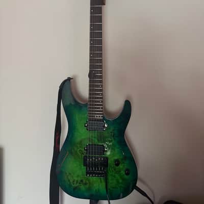 Schecter C-6 Pro FR 2018 - Present - Aqua Burst image 1
