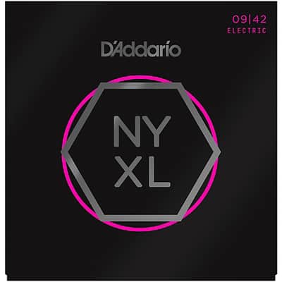 D'Addario NYXL0942 Nickel Wound Electric Guitar Strings, Super Light, 9-42 image 2