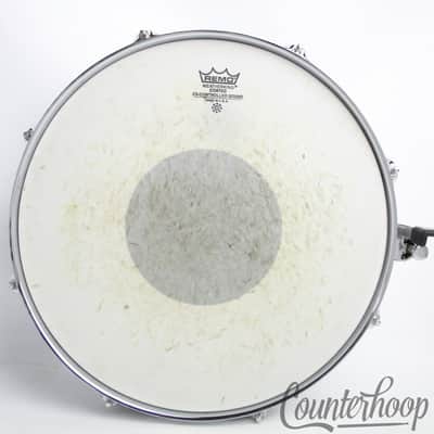 T.J. Percussion 14x5" Snare Drum Steel Shell 8-Lug 5-Line Muffler Triple-Flanged image 6