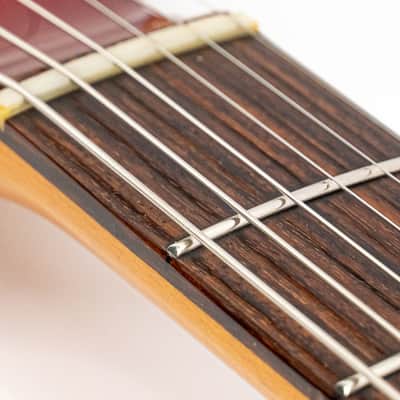 Fender Mustang MG69 MIJ 2012 Candy Apple Red Matching Headstock w/ Gig Bag image 12