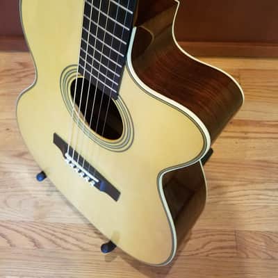 Martin OMC-28M Laurence Juber signature custom edition, Madagascar/Adirondack image 3