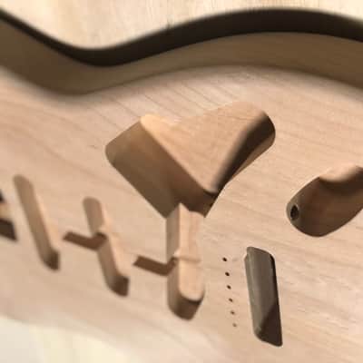 Valkenburg USA Alder 1 pc  ST Body 2023 - Alder Unfinished image 4