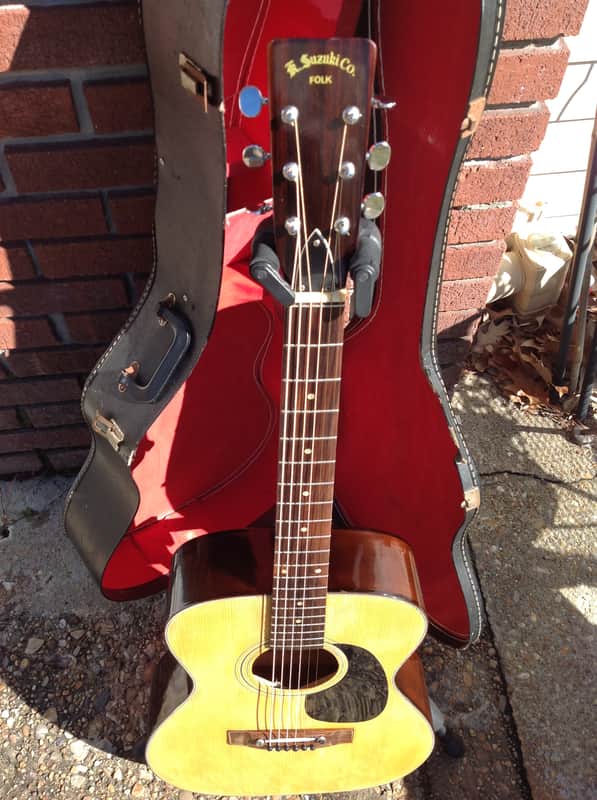 ギター K. Suzuki FR-100 Martin 00 type ギター K. Suzuki FR-100 Martin 00 type K-Suzuki FR100 '70s1.jpg