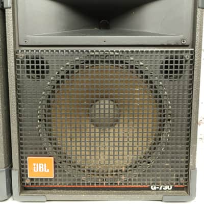 Pair of Vintage JBL G-730 Performance Series PA Speakers image 3
