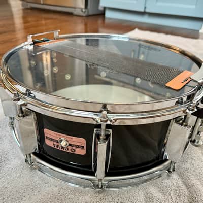 Yamaha Recording Custom Snare Drum // 5.5 x 14 inch - Black - Album Used image 5
