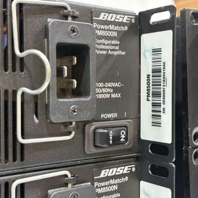 BOSE PowerMatch PM8500 8-Channel Configurable Power Amp #6199 (One) True image 11