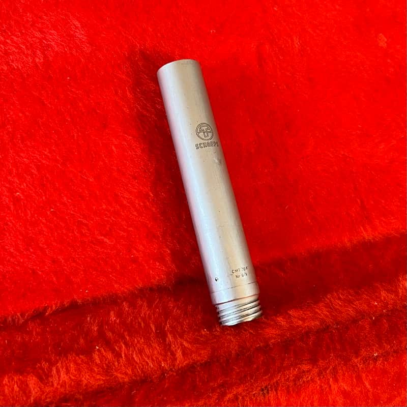 Schoeps CMT 30-F 1970 - Nickel FET M221b microphone preamplifier body original vibrate ORTF image 1