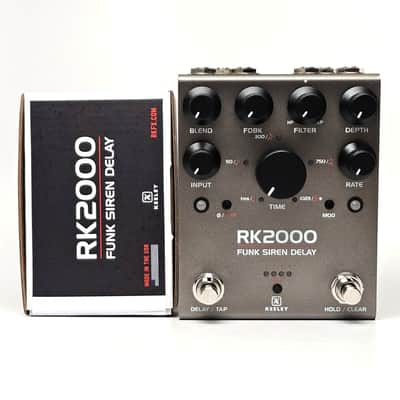 used Keeley RK2000 Funk Siren Delay, Mint Condition with Box!