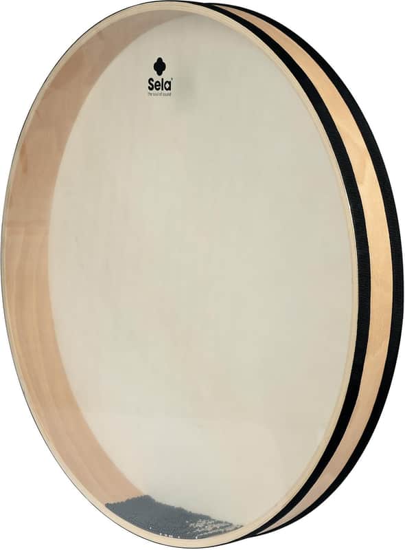 Sela Ocean Drum with Synthetic and Sheepskin Heads - 22 inches image 1