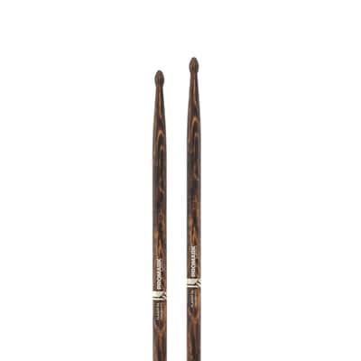 Promark Hickory Fire Grain Drum Sticks - 5A image 5