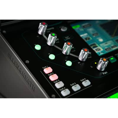 Allen & Heath SQ-5 48-channel Digital Mixer with Detachable Tablet Shelf and Dust Cover image 6