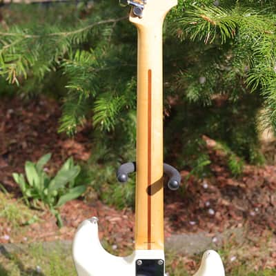 Fender Stratocaster White 1993 Left Handed Kurt Cobain Strat Japan Nirvana Guitar + Hotrail image 22