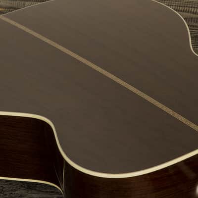 Immagine Collings OM2H CUSTOM ORCHESTRA MODEL EPICEA WENGE EB SATIN NECK DALMATIAN PICKGUARD #32397 - Natural Aged Toner - 4