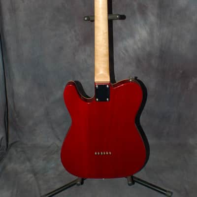 2011 Jay Turser JT-LTCRSDLX Tele Thinline USA Fender Pickups upgraded pots wiring Pro setup Gigbag image 8