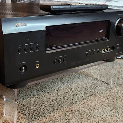 Denon Denon AVR-391 is a 5.1-channel home theater A/V receiver 90s - Black image 5