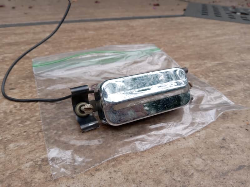 Vintage 1964 Kay Speed Bump Electric Guitar Pickup Project w/ Original Mounting Hardware! image 1